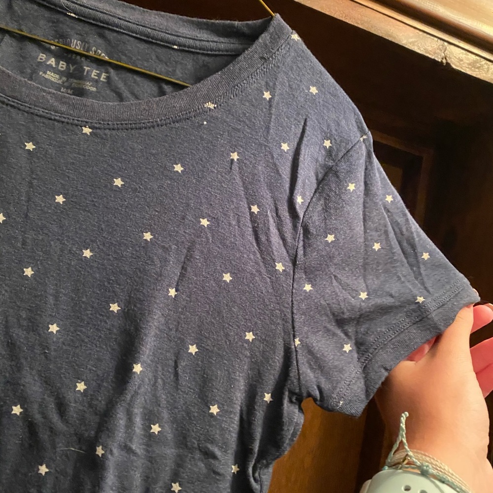 Cropped star tee - Picture 3 of 4